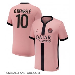 Paris Saint-Germain Ousmane Dembele #10 Replik 3rd trikot 2024-25 Kurzarm